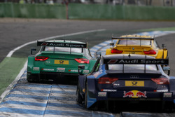 Едоардо Мортара, Audi Sport Team Abt Sportsline, Audi RS 5 DTM; Рене Раст, Audi Sport Team Phoenix,