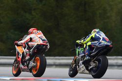 Marc Marquez, Repsol Honda Team, Valentino Rossi, Yamaha Factory Racing