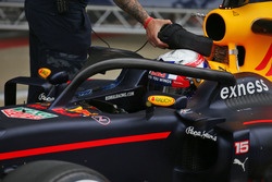 Pierre Gasly, Red Bull Racing RB12, Testfahrer, mit Halo