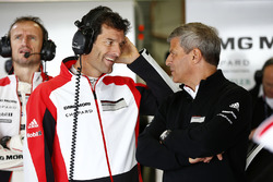 Mark Webber, Porsche Team, Fritz Enzinger, Vize-Präsident LMP1, Porsche Team