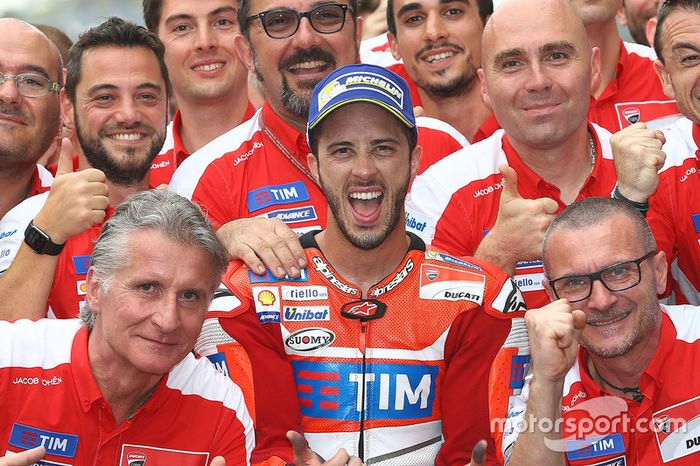 Andrea Dovizioso triunfou na etapa da MotoGP na Malásia e se tornou o nono vencedor diferente do campeonato de 2016.