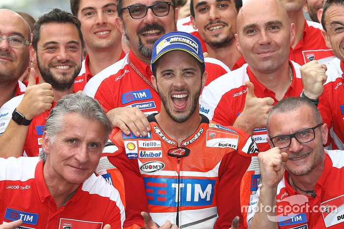 Ganador, Andrea Dovizioso, Ducati Team