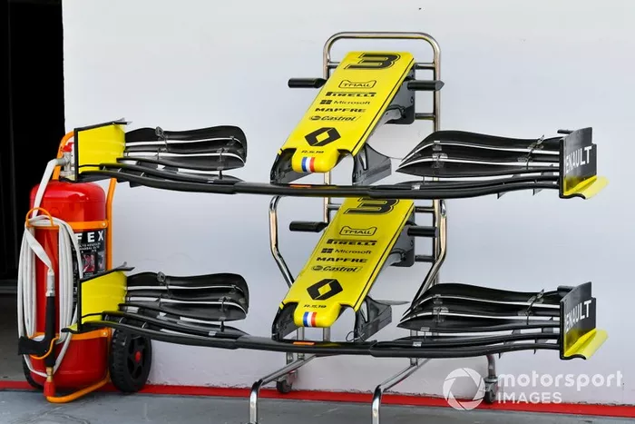Alerón delantero del Renault R.S.19