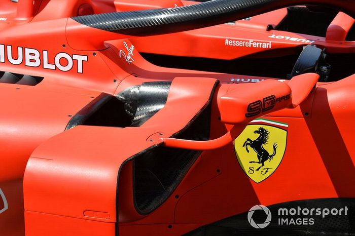 Bargeboard del Ferrari SF90