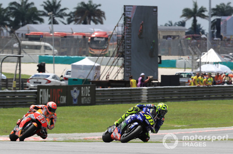 Валентино Россі, Yamaha Factory Racing, Марк Маркес, Repsol Honda Team