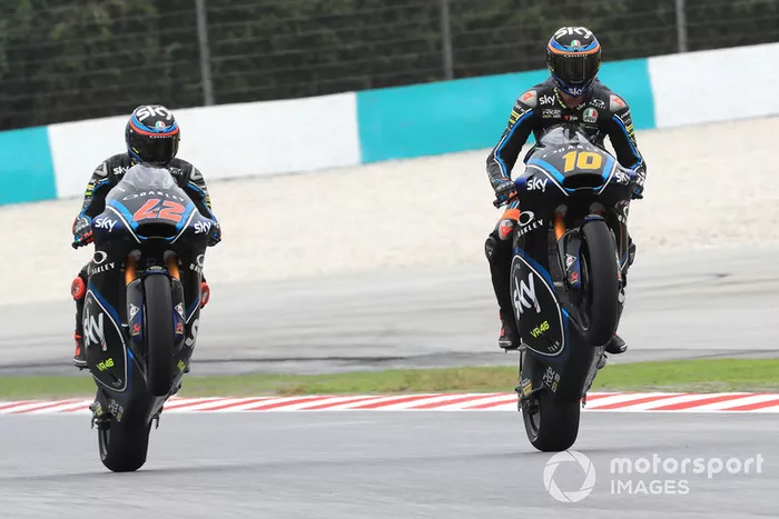 Luca Marini, Sky Racing Team VR46 Francesco Bagnaia, Sky Racing Team VR46