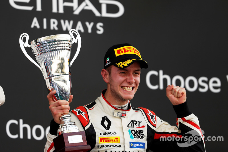 Anthoine Hubert, ART Grand Prix fête son titre sur le podium