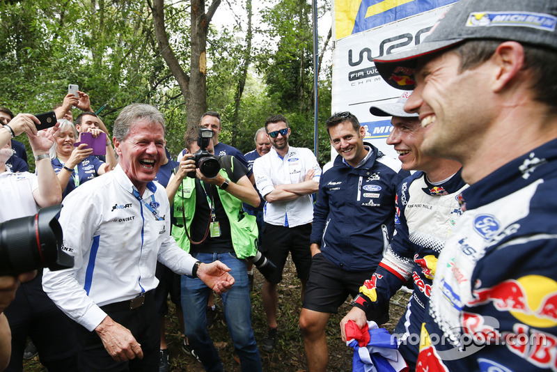 2018 WRC champions Sébastien Ogier, Julien Ingrassia, Ford Fiesta WRC, M-Sport Ford, Malcolm Wilson