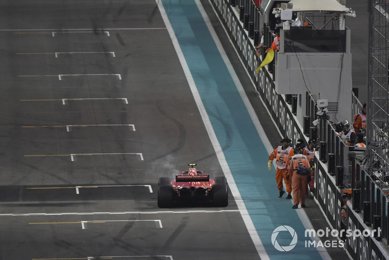 DNF: Kimi Raikkonen, Ferrari SF71H
