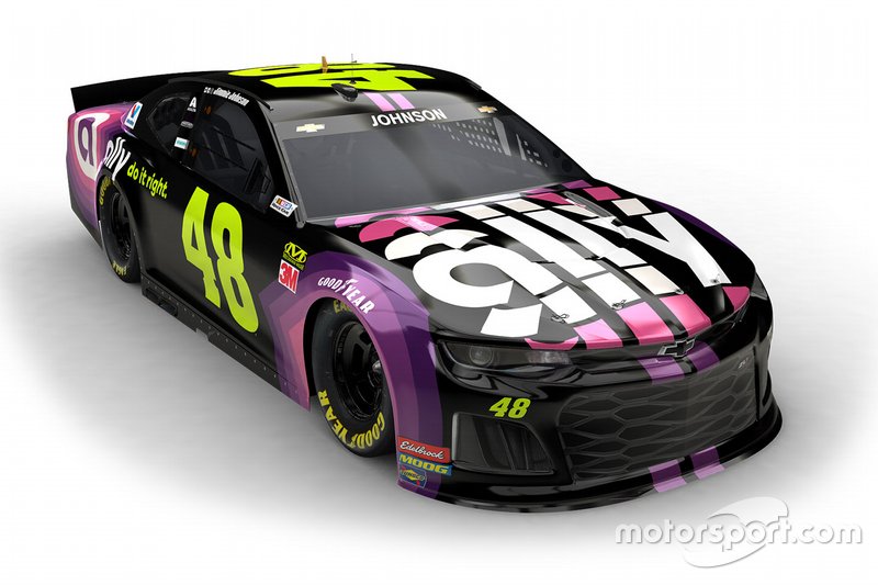 Decoración nueva de Jimmie Johnson
