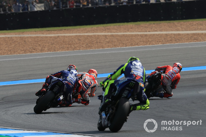 Андреа Довіціозо, Ducati Team, Марк Маркес, Repsol Honda Team, Маверік Віньялес, Валентино Россі, Yamaha Factory Racing