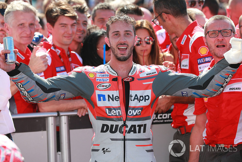 Race winner Andrea Dovizioso, Ducati Team