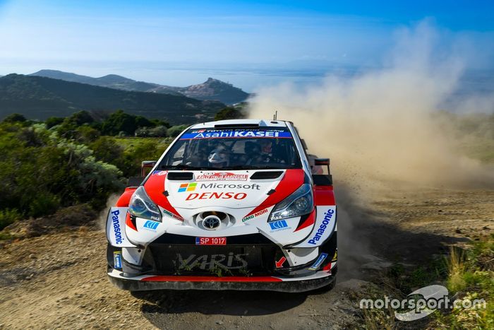 Elfyn Evans, Scott Martin, Toyota Gazoo Racing WRT Toyota Yaris WRC