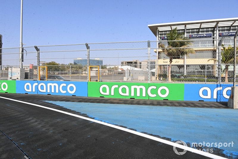 Jeddah Street Circuit last corner detail