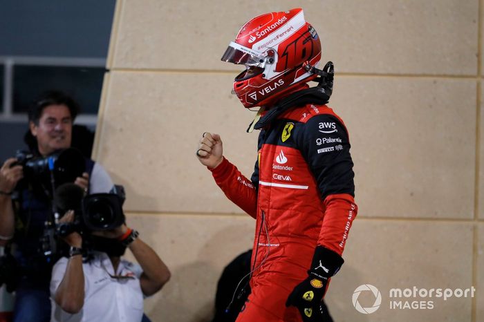 Ganador de la pole Charles Leclerc, Ferrari