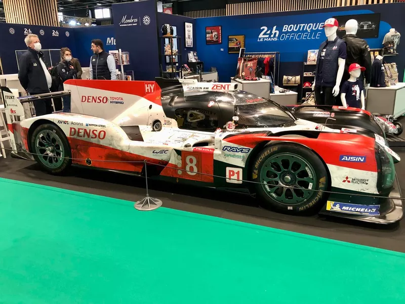 La Toyota TS050 Hybrid victorieuse à trois reprises des 24 Heures du Mans