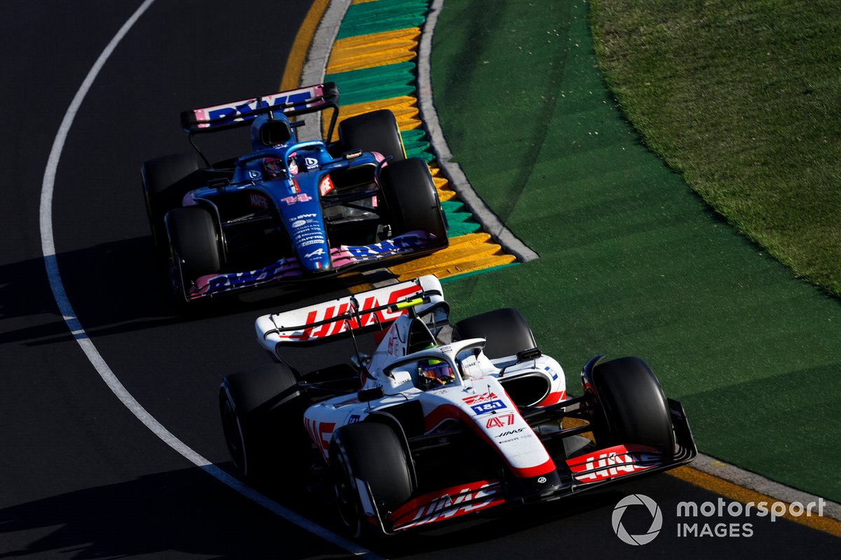 "Bu hafta sonu ilk beşe girecek tempodaydık" 1 Formula 1 Haberleri - F1 Puan Durumu Mick Schumacher, Haas VF-22, Fernando Alonso, Alpine A522