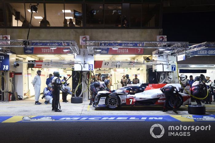 #7 Toyota Gazoo Racing Toyota TS050: Mike Conway, Kamui Kobayashi, Jose Maria Lopez