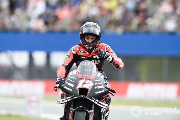 Tercer lugar Maverick Viñales, Aprilia Racing Team