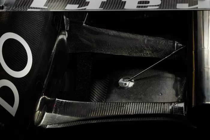 Ferrari SF-23. detalle