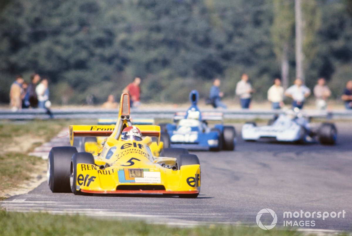 Jabouille ganó el título de F2 de 1976 en su camino a la F1