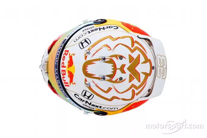 Nuevo casco de Max Verstappen 2020