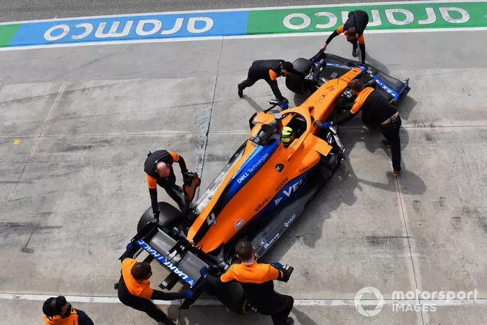 Lando Norris, McLaren MCL35M