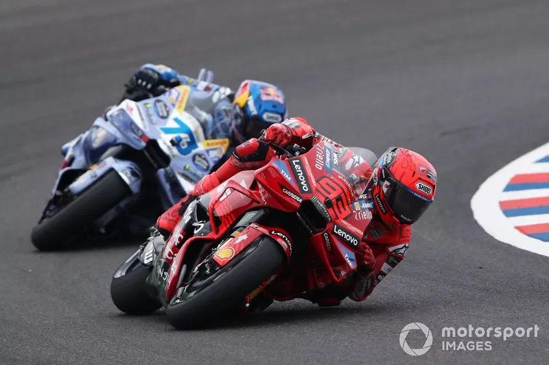 Marc Marquez, Ducati Team, Alex Marquez, Gresini Racing