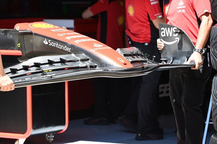 Ferrari SF-23 detalles técnicos 