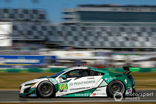 #66 Gradient Racing Acura NSX GT3: Sheena Monk, Katherine Legge, Tatjana Calderon, Stevan McAleer