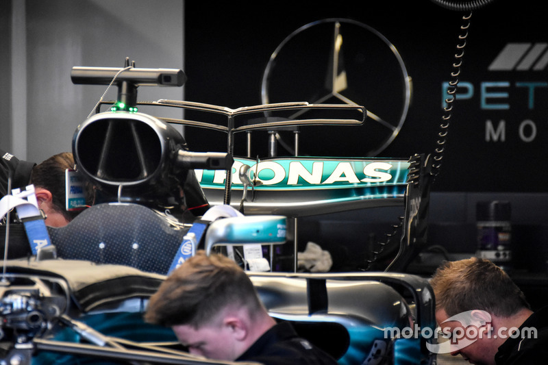 Mercedes AMG F1 W08, detalle
