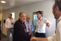 Sergio Marchionne, Presidente Ferrari e CEO di Fiat Chrysler Automobiles, Toto Wolff, Toto Wolff, Direttore Esecutivo Mercedes AMG F1, Piero Ferrari, Vice Presidente Ferrari