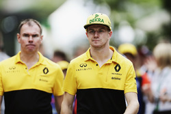 Nico Hulkenberg, Renault Sport F1 Team, mit Alan Permane, Renault-Chefingenieur