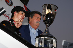 Race winner Harrison Burton