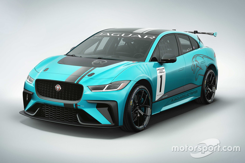 Jaguar I-PACE eTROPHY-Fahrzeug