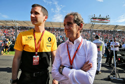 Remi Taffin, Renault Sport F1 Engine Technical Director, Alain Prost, Renault Sport F1 Team Special Advisor