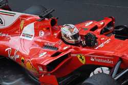 Победитель Себастьян Феттель, Ferrari SF70H
