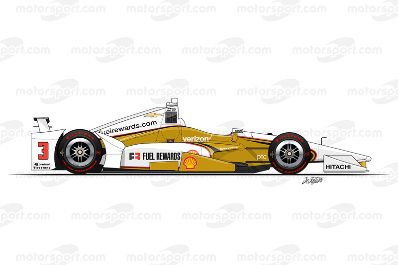 #3 - Helio Castroneves, Team Penske Chevrolet