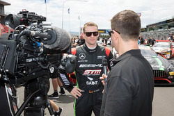 #22 STM / HTP Motorsport, Mercedes AMG GT3: Maro Engel im Gespräch mit der Presse