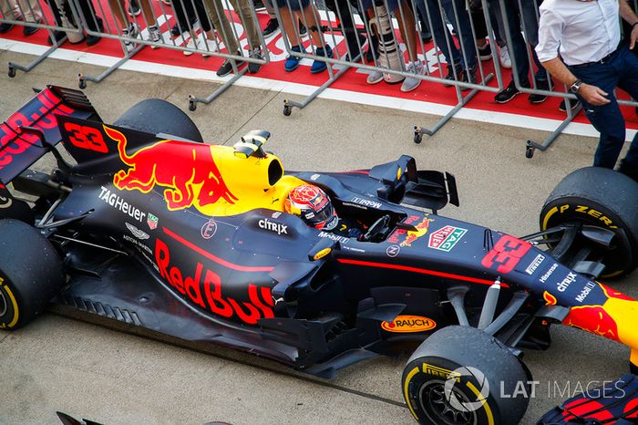  Max Verstappen, Red Bull Racing RB13, second place