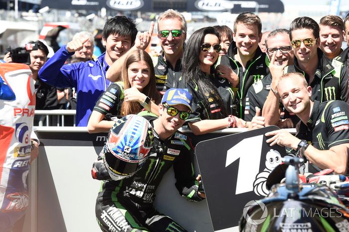 Ganador de la pole Johann Zarco, Monster Yamaha Tech 3