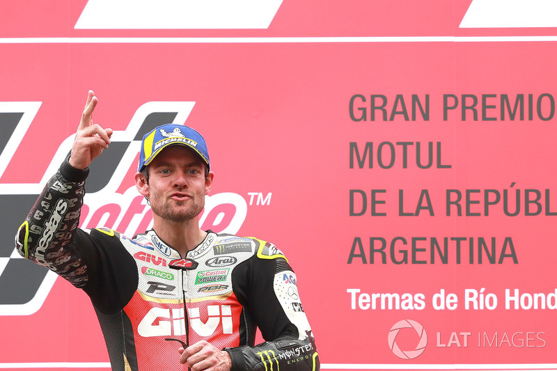 Ganador de la carrera Cal Crutchlow, Team LCR Honda