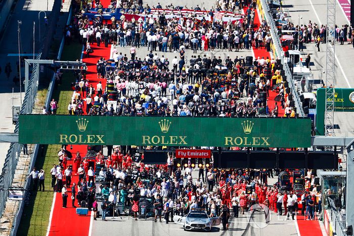 La parrilla precarrera