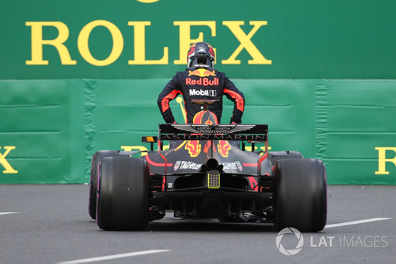 Race retiree Daniel Ricciardo, Red Bull Racing RB14