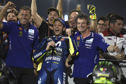 Third place Valentino Rossi, Yamaha Factory Racing