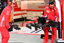 Ferrari SF71H, dettaglio del naso