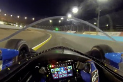 Scott Dixon, Chip Ganassi Racing Honda teste le pare-brise