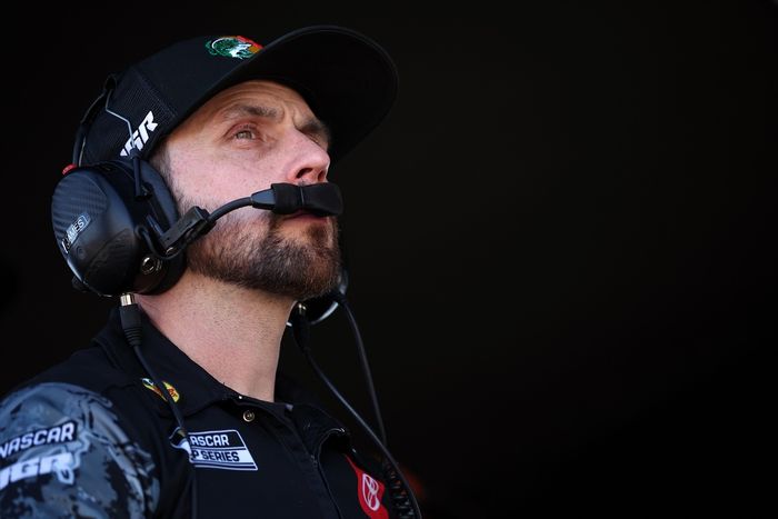 Crew chief James Small