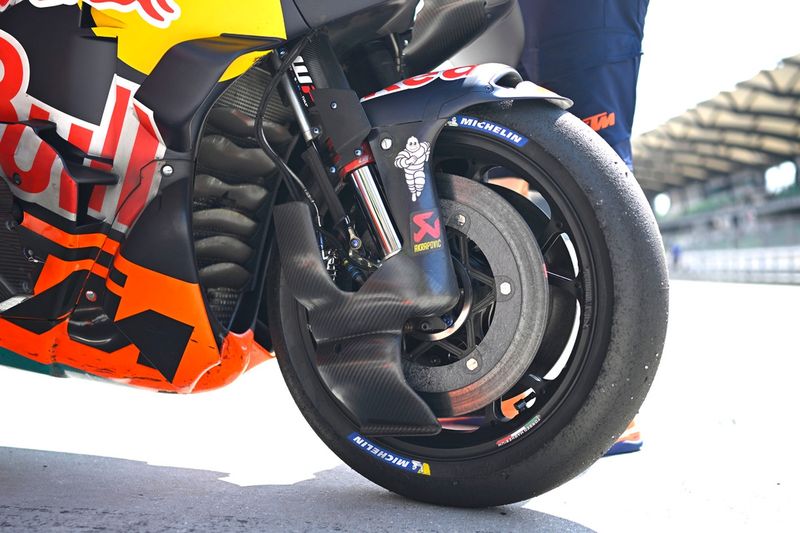 Red Bull KTM Factory Racing motorfiets detail