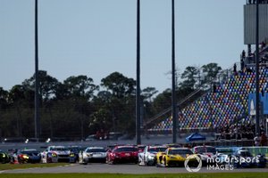 #18 Era Motorsport ORECA LMP2 07, LMP2: Kyle Tilley, Dwight Merriman, Ryan Lewis, Nic Minassian, #3 Corvette Racing Corvette C8.R, GTLM: Antonio Garcia, Jordan Taylor, Nicky Catsburg, #912 Porsche GT Team Porsche 911 RSR - 19, GTLM: Laurens Vanthoor, Earl Bamber, Mathieu Jaminet, #25 BMW Team RLL BMW M8 GTE, GTLM: Connor De Phillippi, Philipp Eng, Bruno Spengler, Colton Herta, #62 Risi Competizione Ferrari 488 GTE, GTLM: Daniel Serra, James Calado, Alessandro Pier Guidi, Davide Rigon, #63 Scuderia Corsa Ferrari 488 GT3, GTD: Cooper MacNeil, Toni Vilander, Jeff Westphal, Alessandro Balzan, start